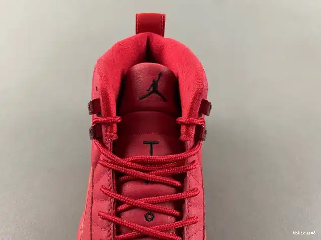 Cheap TBkick Gym Jordan Retro 12 130690-601 Red (2018) Air 0417